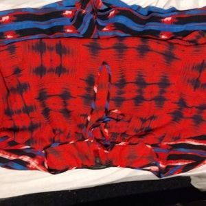 BCBG MAXAZRIA red light dress